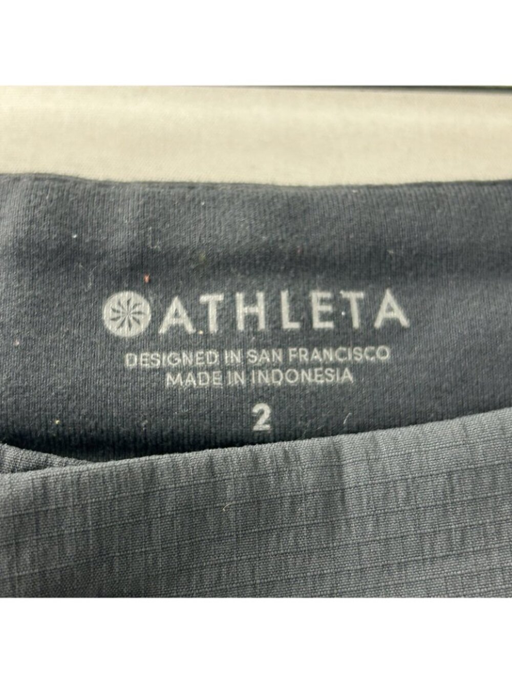 Athleta Trekkie North Jogger Pants Women’s 2 Gray Charcoal Zip Pockets Athletic - Picture 3 of 13